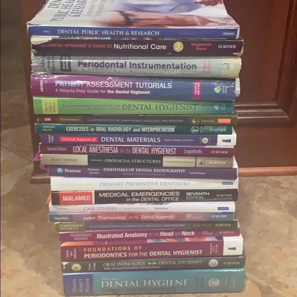 Dental hygiene books